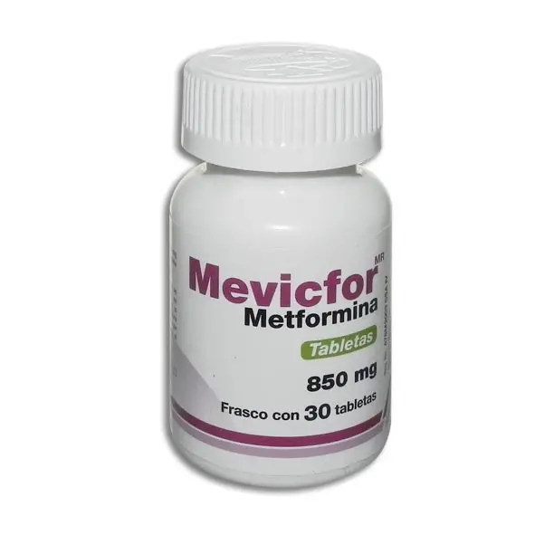 MEVICFOR 850MG Tabletas - c/30