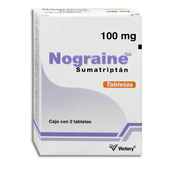 NOGRAINE 100MG Tabletas - c/2