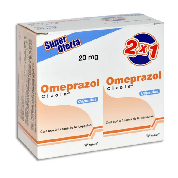 OMEPRAZOL VICTORY 2X1 Capsulas - c/60