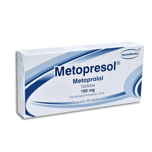 METOPRESOL Tabletas - c/20