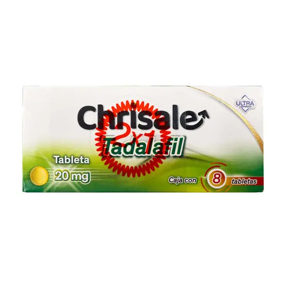 [7502216809895] CHRISALE 20MG 2X1 Tabletas - c/8