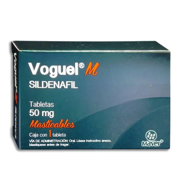 [7502009745690] VOGUEL M 50MG Tabletas Masticables - c/1