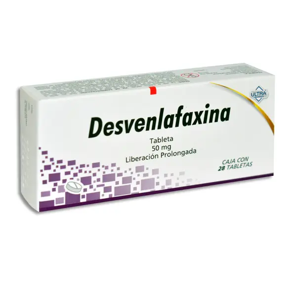 DESVENLAFAXINA 50MG ULTRA Tabletas LP - c/28