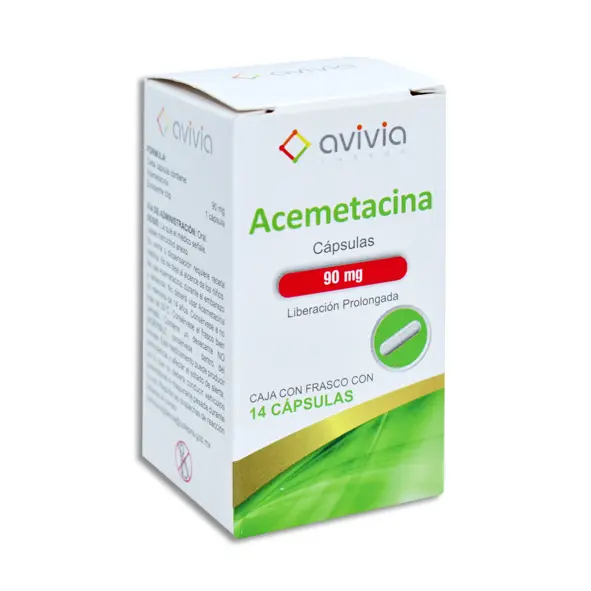 ACEMETACINA AVIVIA Capsulas LP - c/14