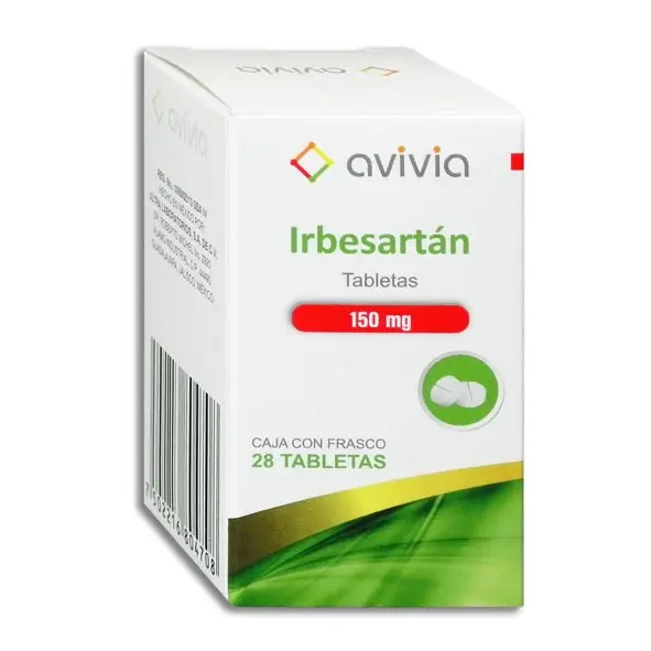 IRBESARTAN 150MG AVIVIA Tabletas - c/28