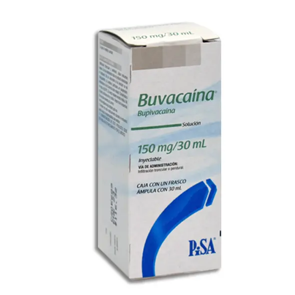 BUVACAINA 150MG Solucion Inyectable - 30 ml