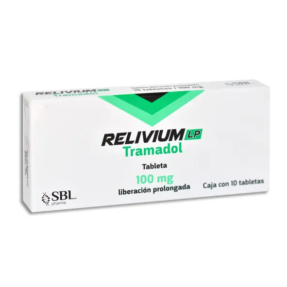 RELIVIUM LP 100MG Tabletas LP - c/10