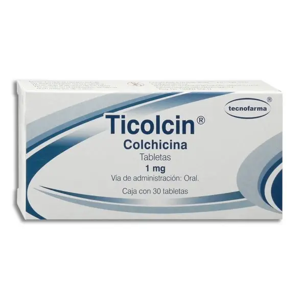 TICOLCIN Tabletas - c/30