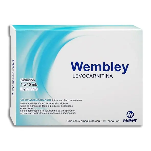 [7502009745591] WEMBLEY Solucion Inyectable - c/5