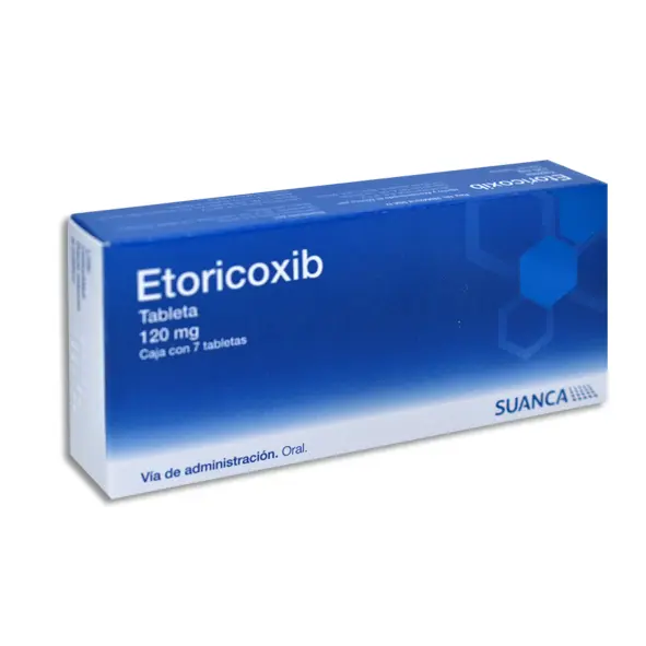ETORICOXIB 120MG SUANCA Tabletas - c/7