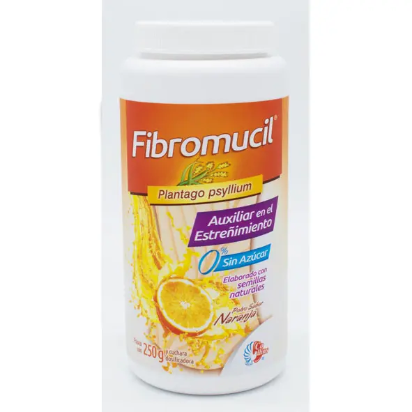 FIBROMUCIL NARANJA 0% AZUCAR Polvo - 250 g