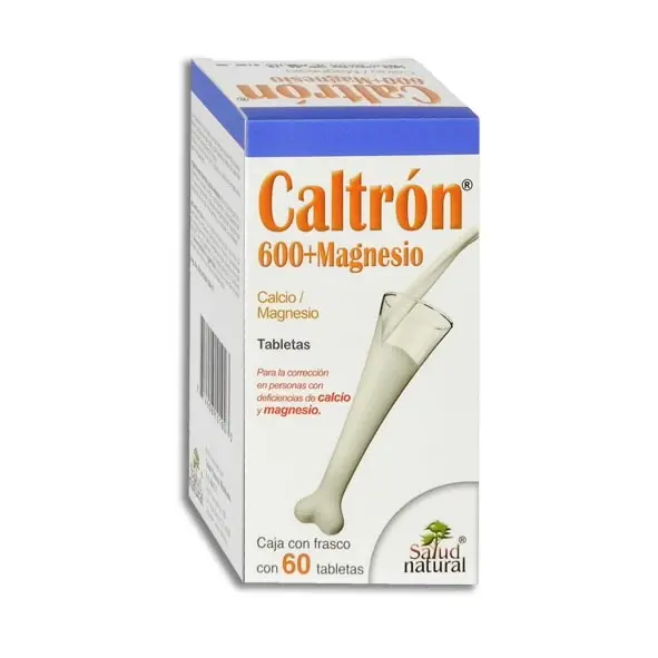 CALTRON 600 + MAGNESIO Tabletas - c/60