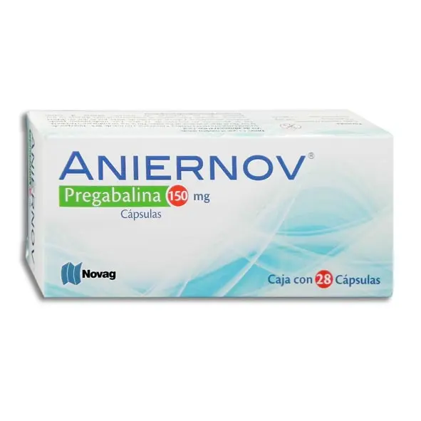 ANIERNOV 150MG Capsulas - c/28