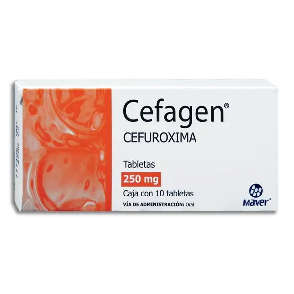 CEFAGEN 250MG Tabletas - c/10