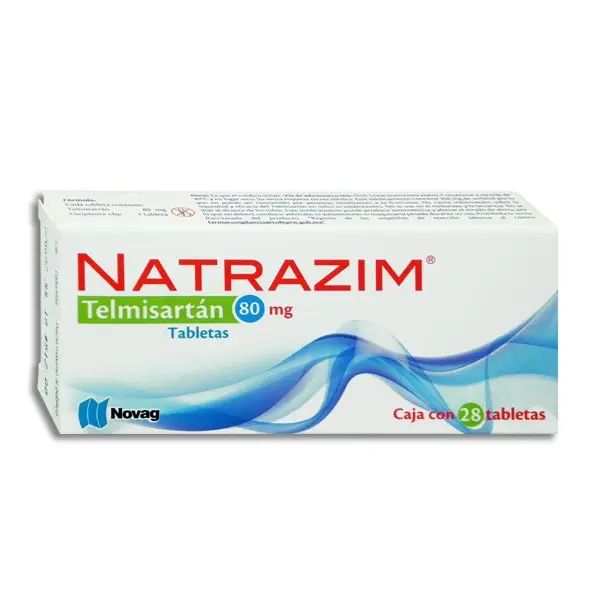 NATRAZIM 80MG Tabletas - c/28