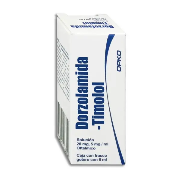 DORZOLAMIDA TIMOLOL EXAKTA Solucion Oftalmica - 5 ml