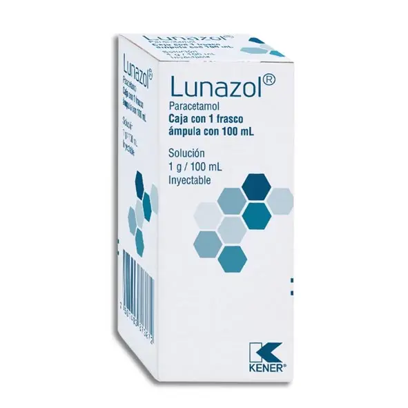 LUNAZOL Solucion Inyectable - 100 ml