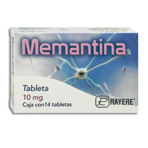 MEMANTINA 10MG RAYERE Tabletas - c/14