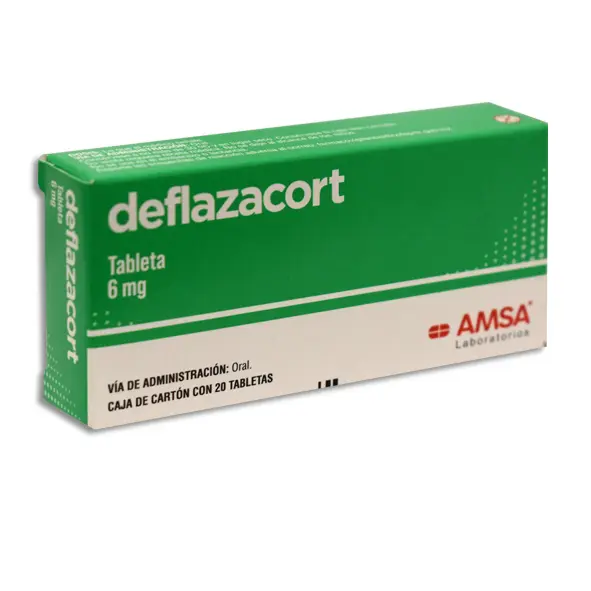 DEFLAZACORT 6MG AMSA Tabletas - c/20