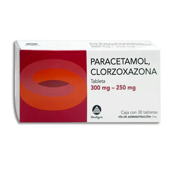 PARACETAMOL , CLORZOXAZONA MAVER Tabletas - c/30