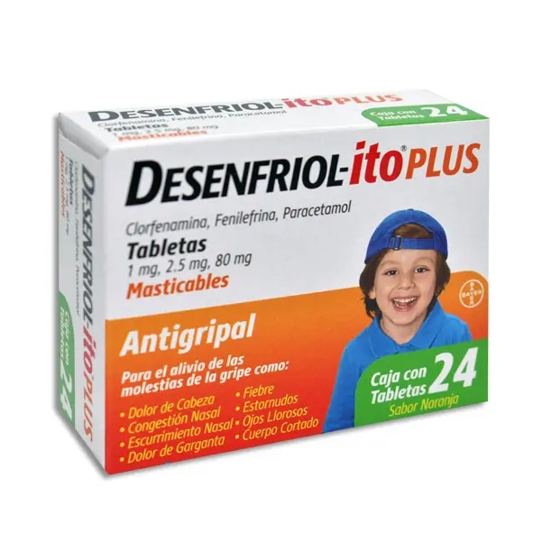 DESENFRIOL-ITO PLUS Tabletas - c/24