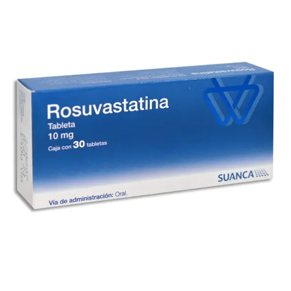 ROSUVASTATINA 10MG SUANCA  Tabletas - c/30