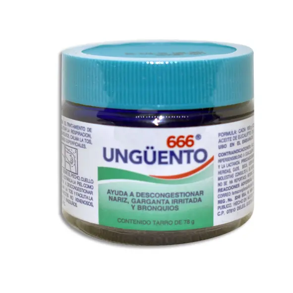UNGUENTO 666 TARRO Ungüento - 78 g