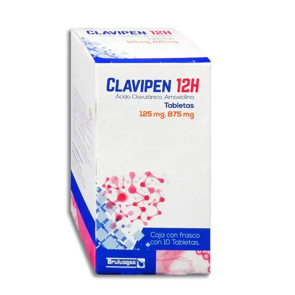 CLAVIPEN 12H Tabletas - c/10