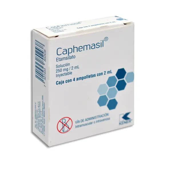 [7501493802438] CAPHEMASIL  Ampolletas - c/4