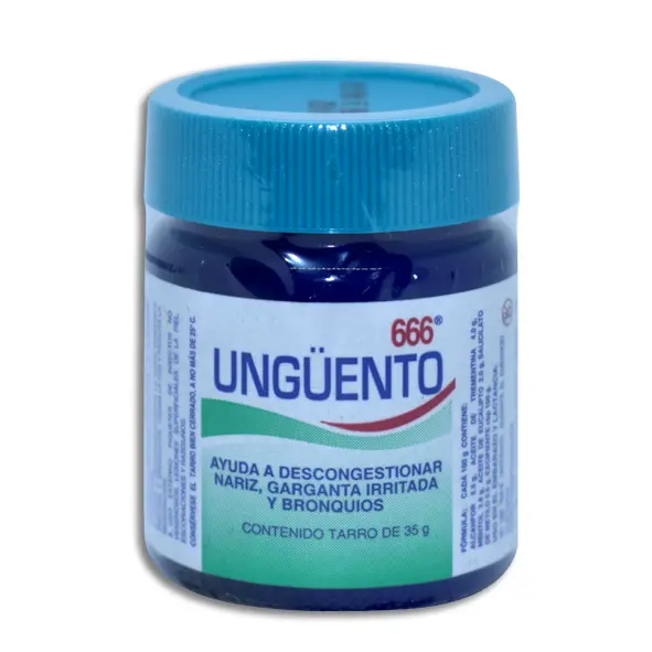 [7501104200028] UNGUENTO 666 TARRO Ungüento - 35 g