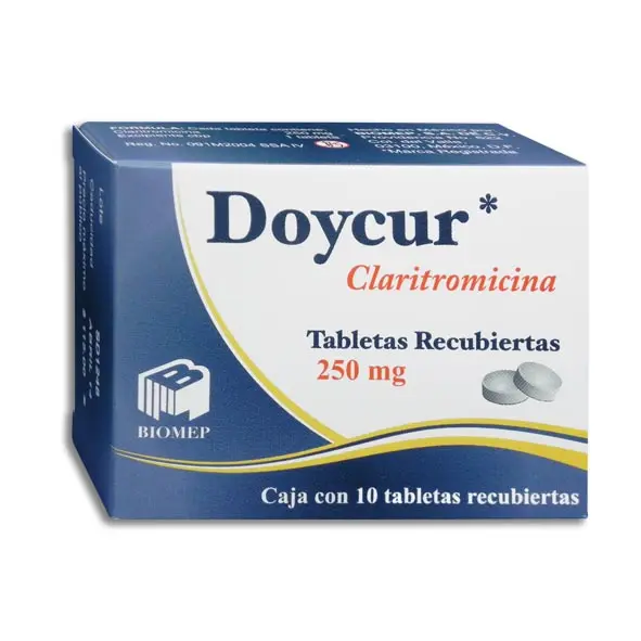 DOYCUR 250MG Tabletas Recubiertas - c/10