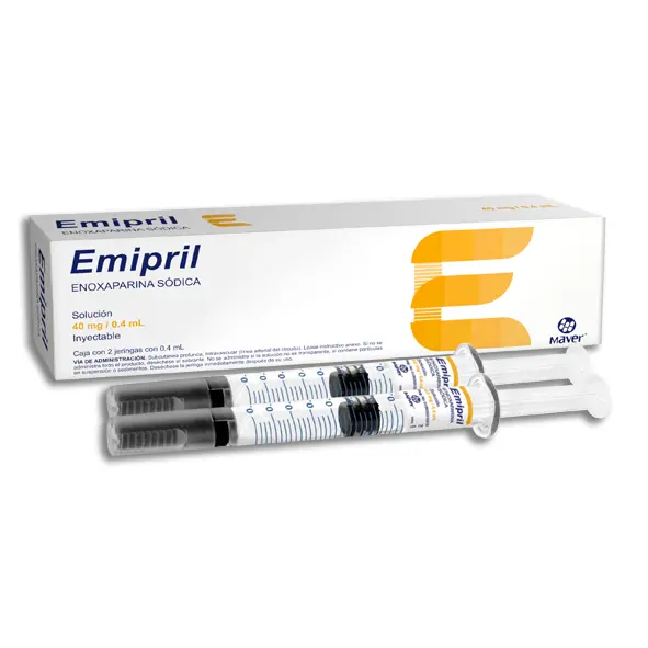 EMIPRIL 40MG Solucion Inyectable - c/2