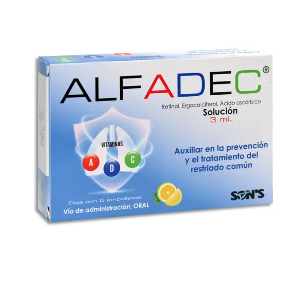 ALFADEC Solucion Ingerible - c/5