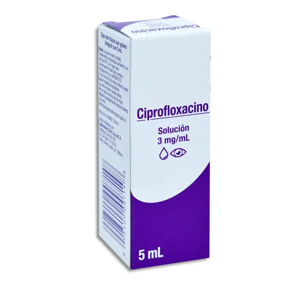 CIPROFLOXACINO GRIN Solucion Gotas - 5 ml