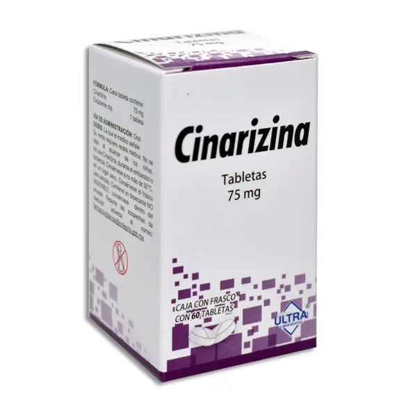 CINARIZINA ULTRA Tabletas - c/60