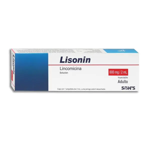 LISONIN 600MG Solucion Inyectable - c/1