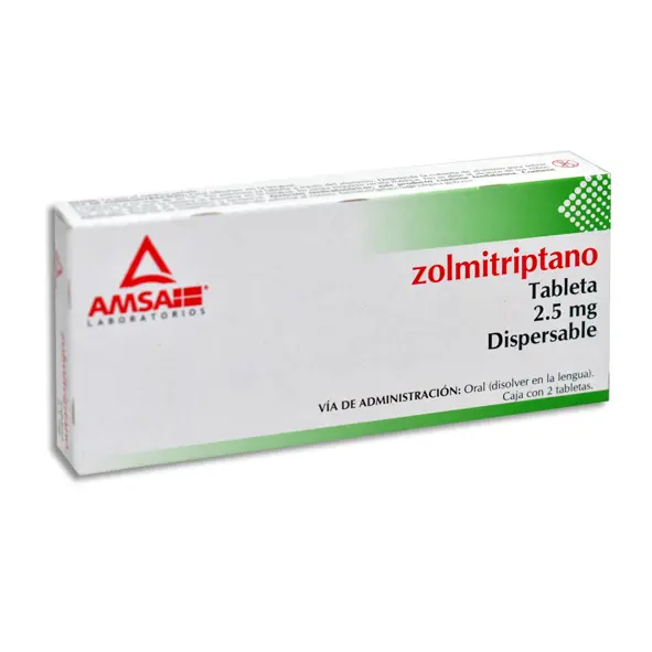 ZOLMITRIPTANO AMSA Tabletas - c/2