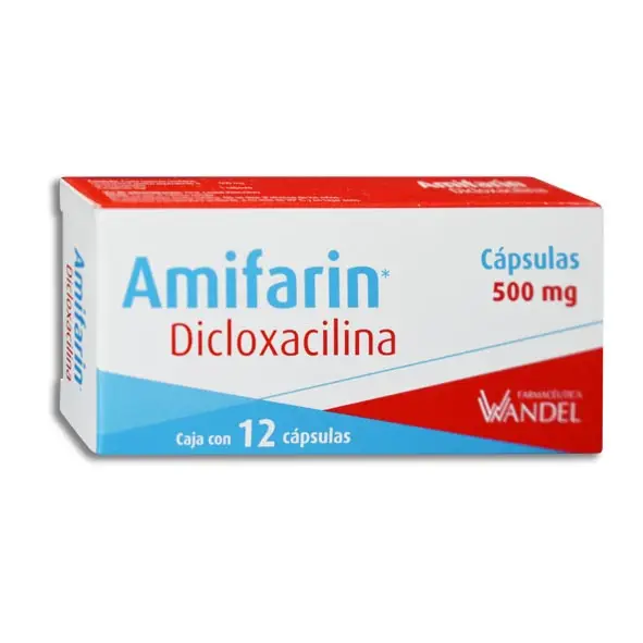AMIFARIN 500MG Capsulas - c/12