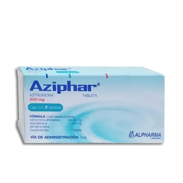 AZIPHAR Tabletas - c/3