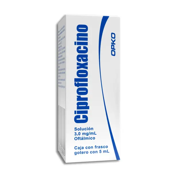 CIPROFLOXACINO EXAKTA Solucion Gotas - 5 ml