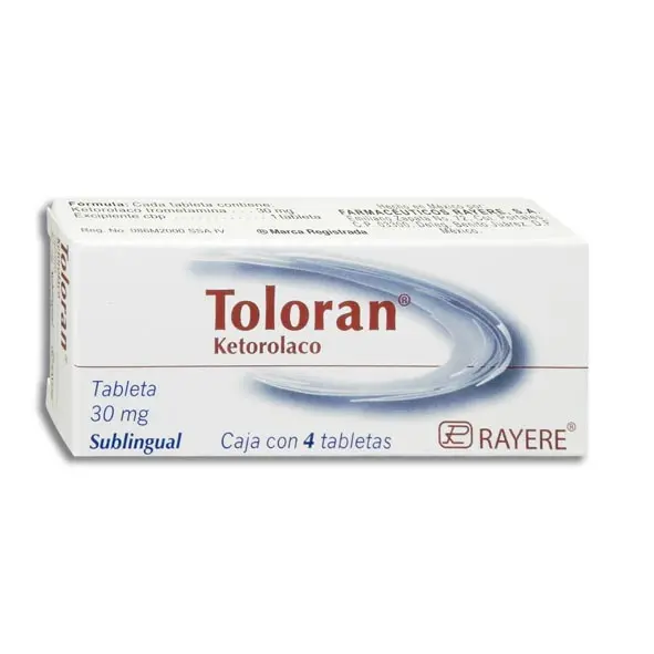 TOLORAN SUBLINGUAL Tabletas - c/4