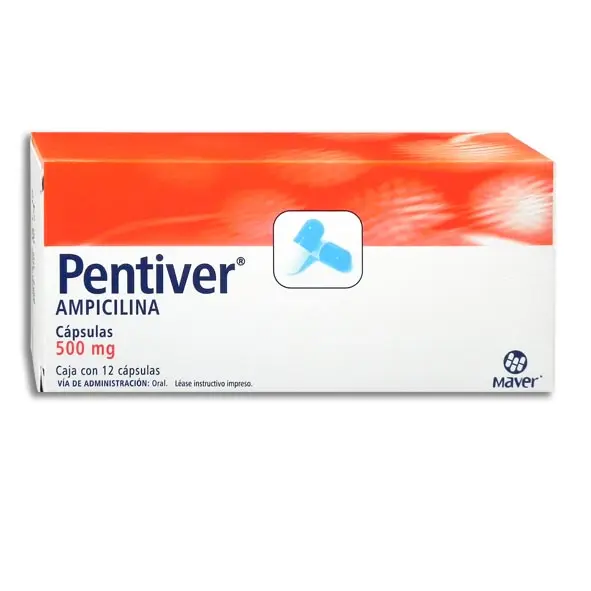 [7503000422658] PENTIVER 500MG Capsulas - c/12