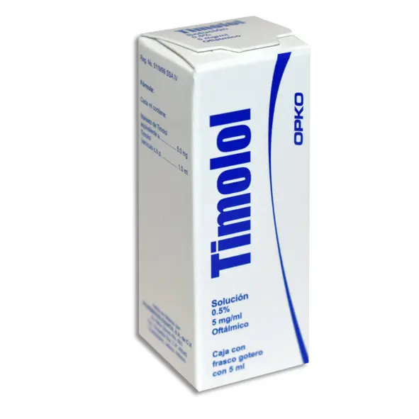TIMOLOL EXAKTA Solucion Oftalmica - 5 ml