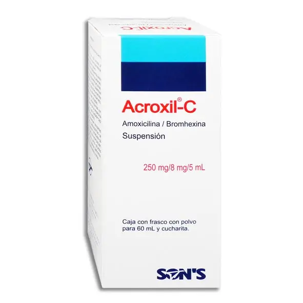 ACROXIL C 250MG Suspension - 60 ml