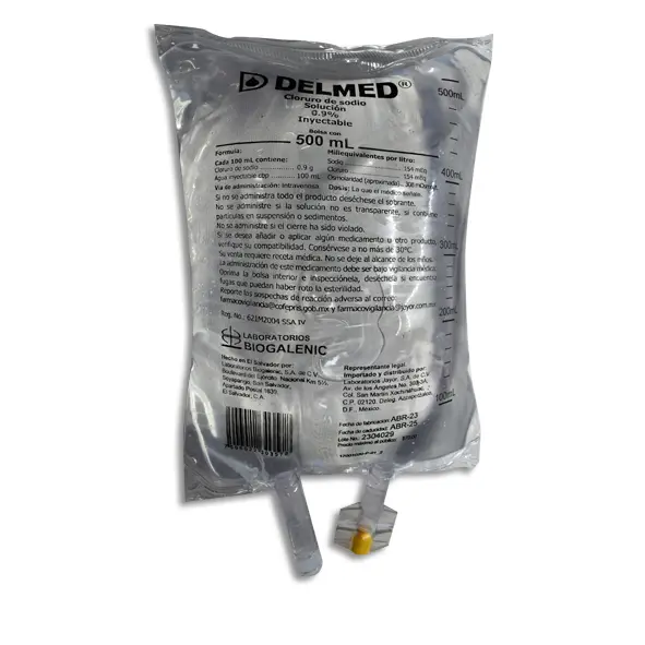 SOLUCION CS 9% BOLSA Solucion - 500 ml