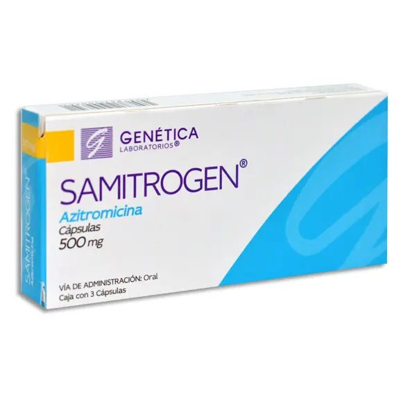 SAMITROGEN 500 Capsulas - c/3
