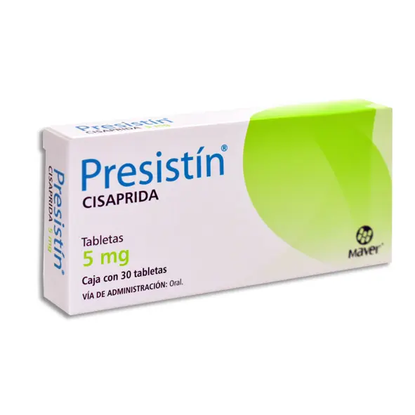 PRESISTIN 5MG Tabletas - c/30