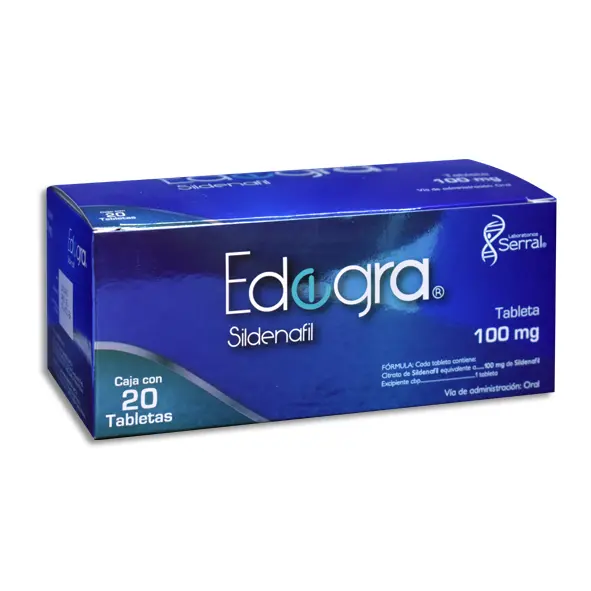 EDEGRA 100MG Tabletas - c/20