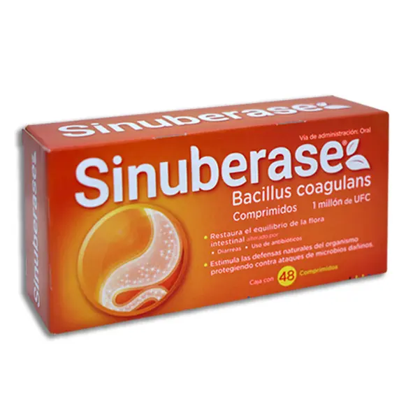 SINUBERASE Comprimidos - c/48