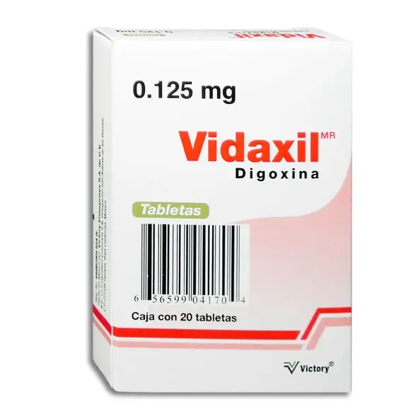 VIDAXIL 125 MCG Tabletas - c/20